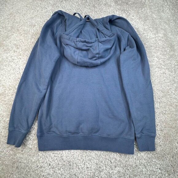 Gymshark Crest Hoodie Slim Fit Faded Blue - Picture 3 of 8